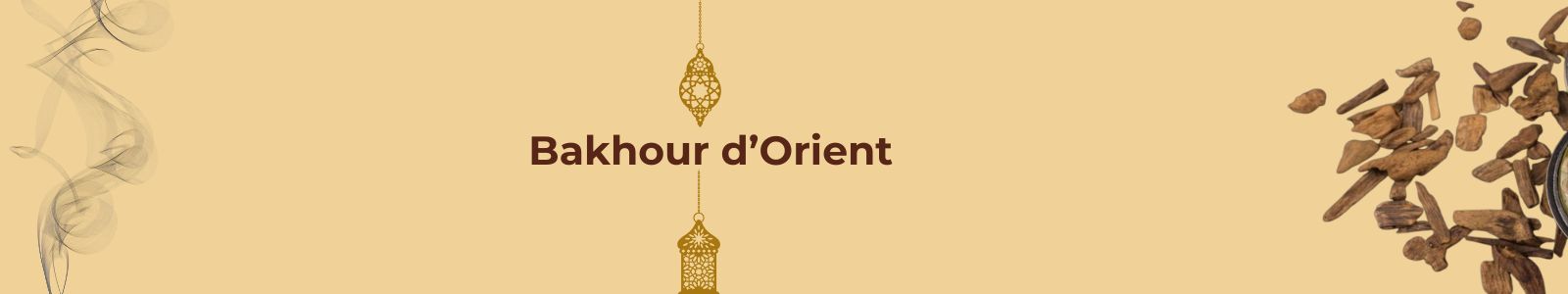 Encens Bakhour oriental naturel – Oud, musc, bois de santal – Tradition du Moyen-Orient