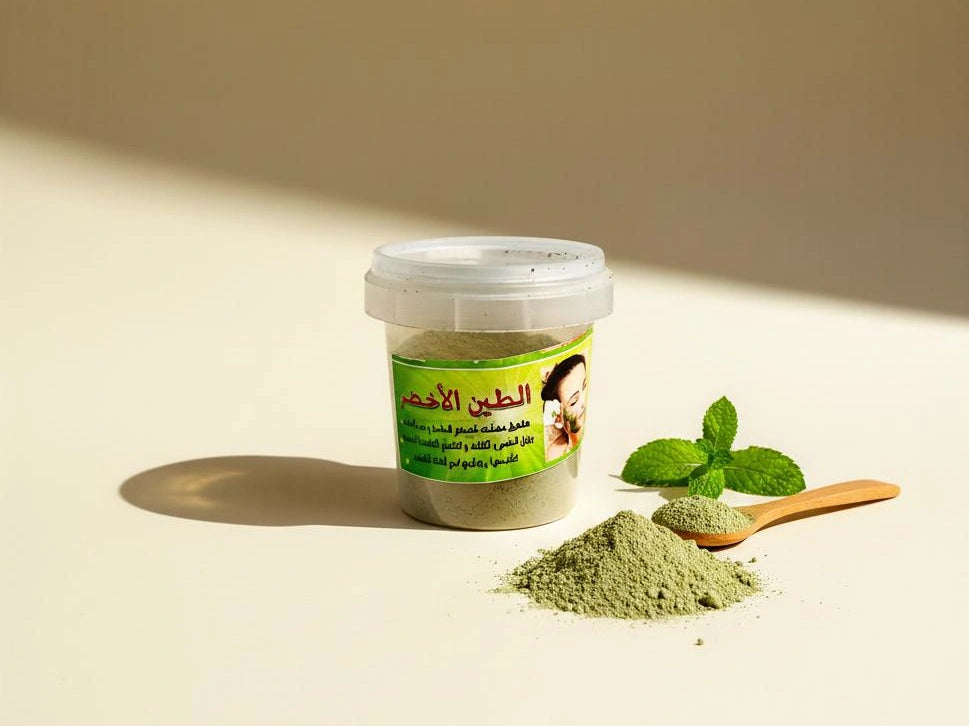 Argile verte montmorillonite en poudre – soin naturel purifiant peau et cheveux