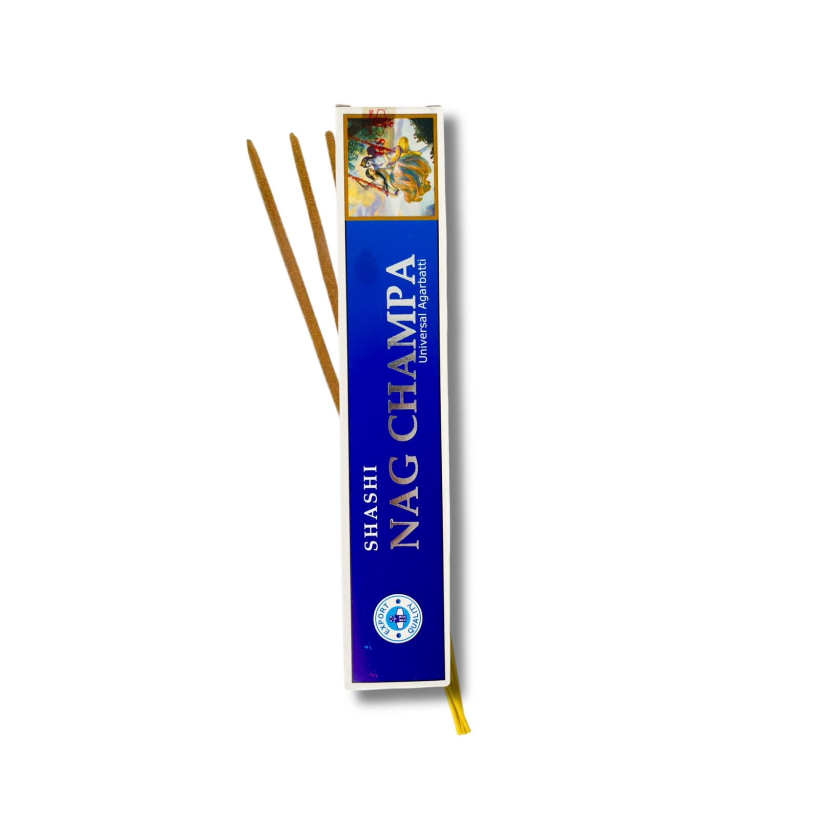 Bâton d’encens Nag Champa naturel aux notes florales et boisées.