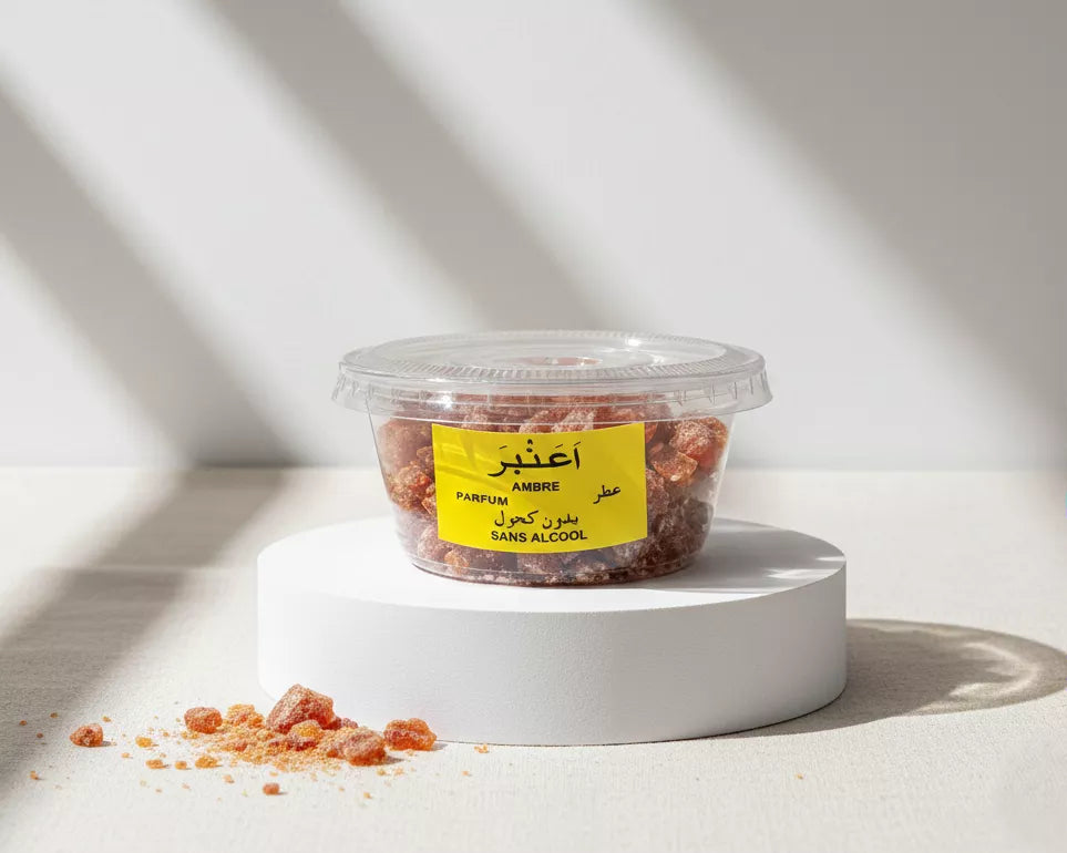 Bakhoor Ambre encens oriental notes ambrées parfum maison relaxation