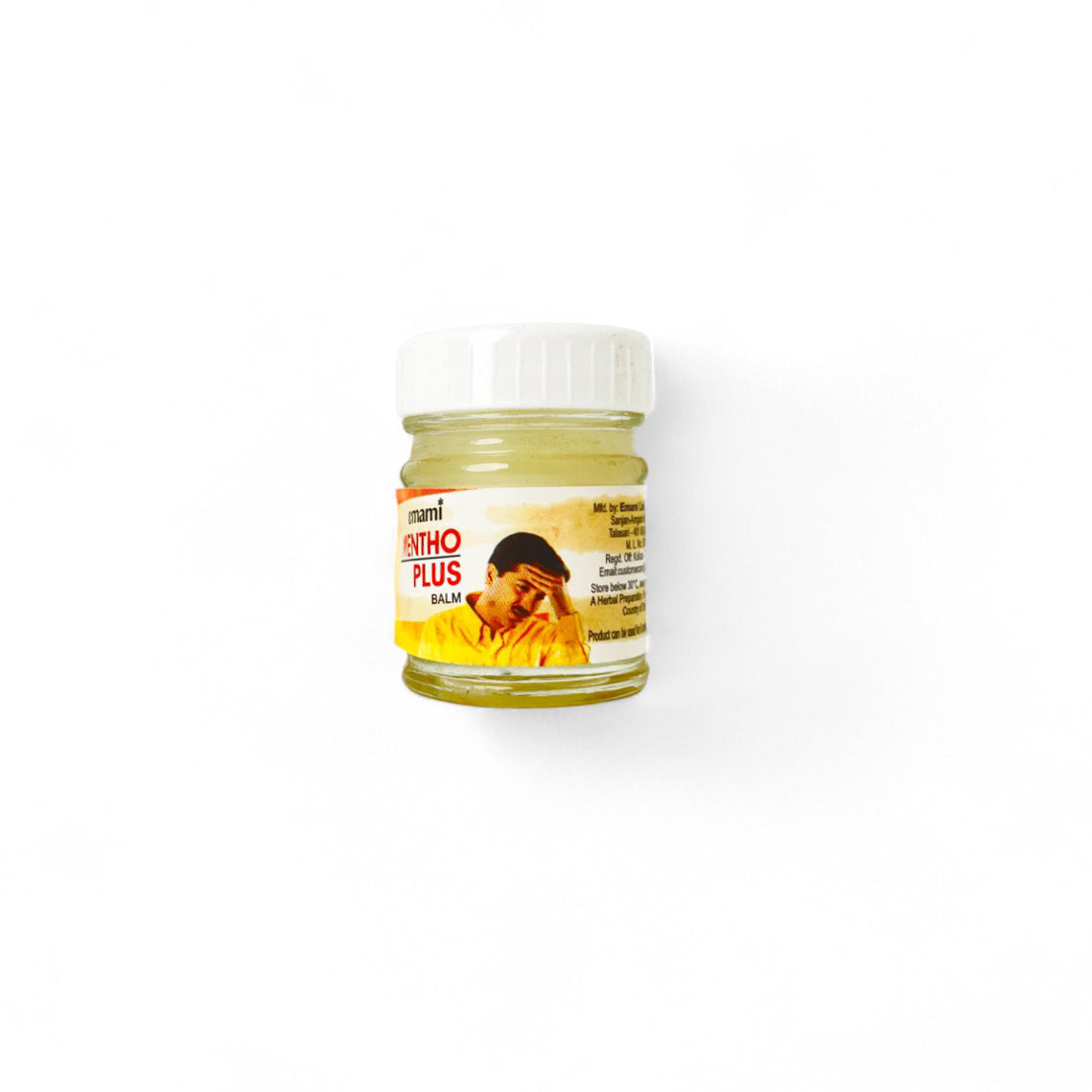 Baume naturel mentholé en pot 25g – soin apaisant pour tensions et respiration