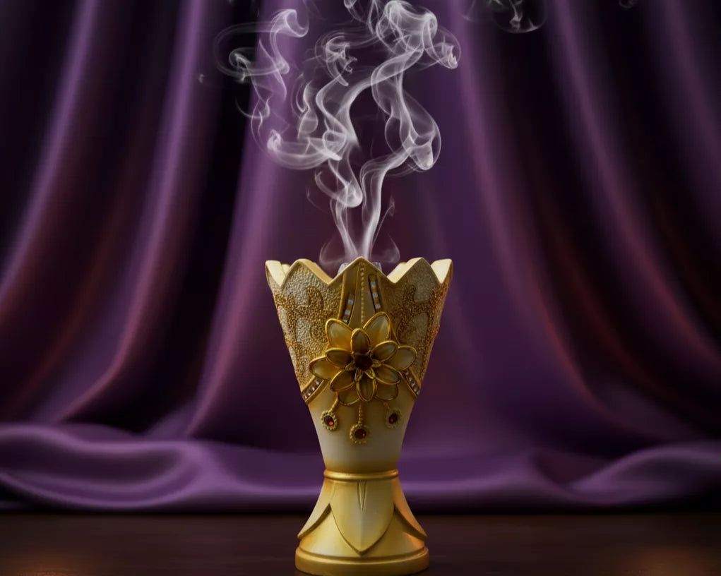 Brûle-Encens à Charbon – Support traditionnel pour résines et bakhour