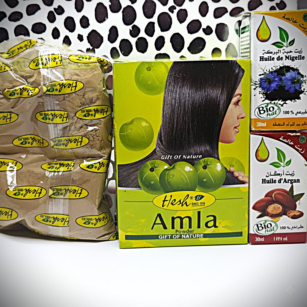 Coffret Cheveux Sublimes au Naturel – Soin Nourrissant & Traditionnel