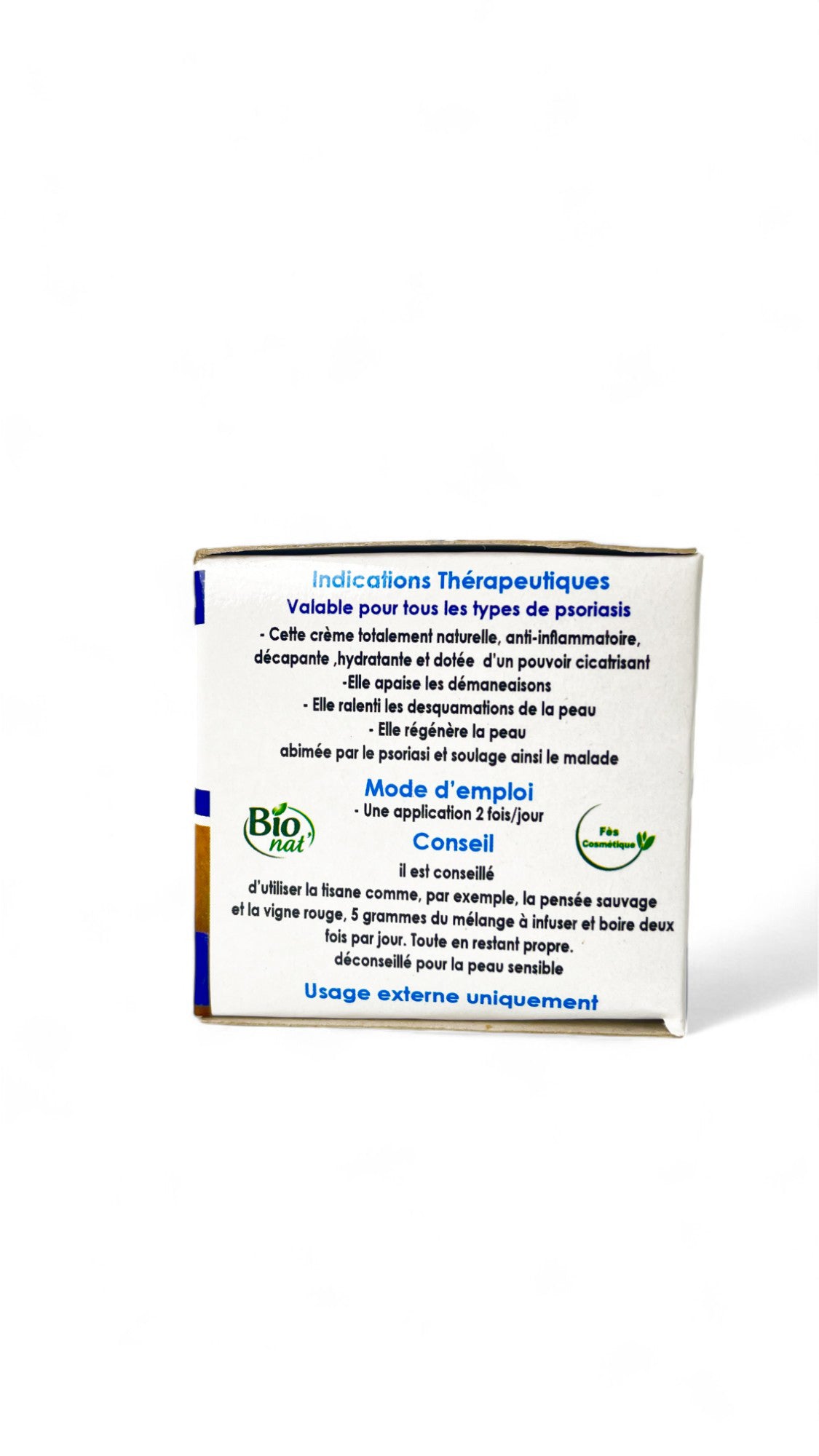 Crème BIO Apaisante pour Peaux Très Sèches – 80g