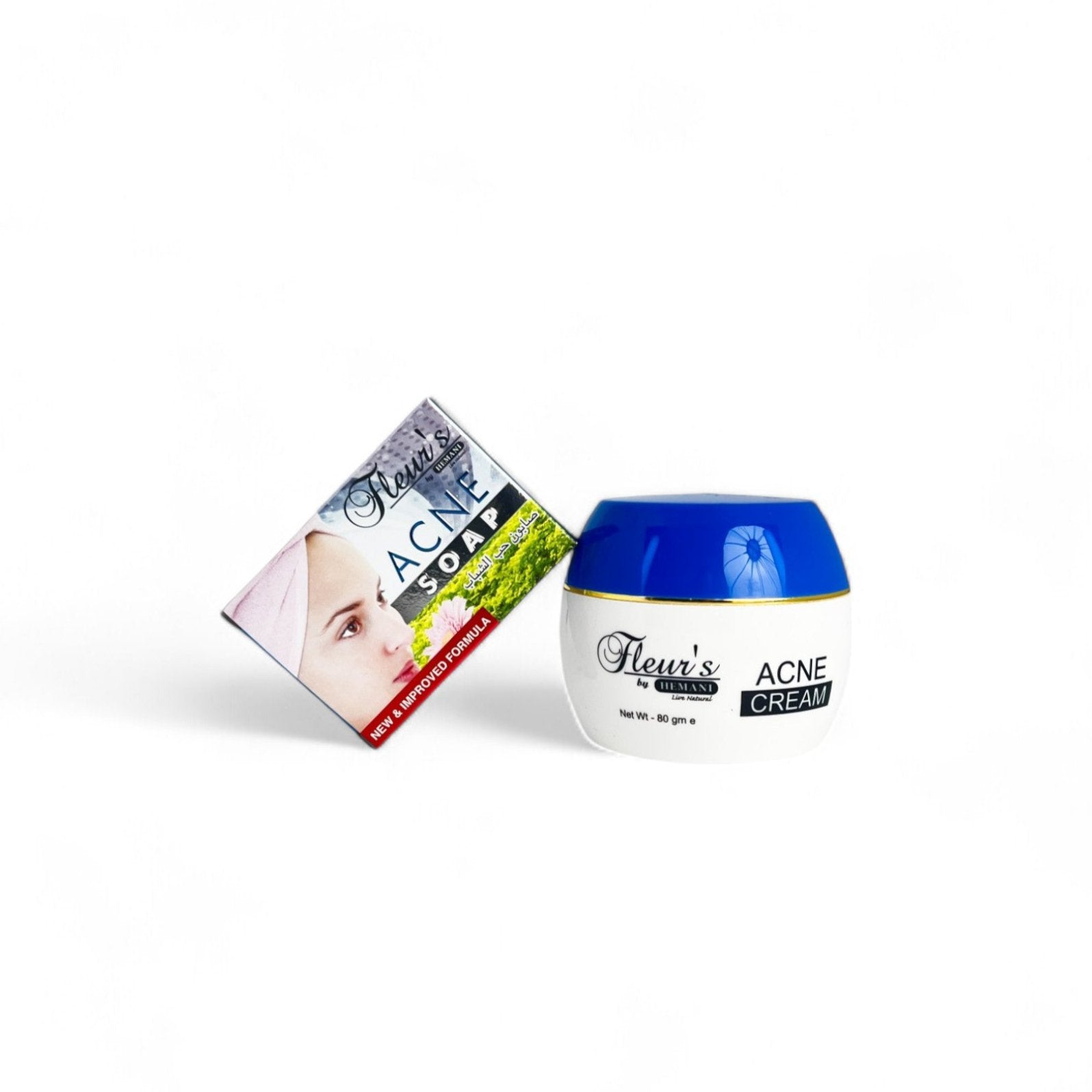 Crème anti-acné naturelle pour le visage – soin purifiant pour peaux à imperfections 