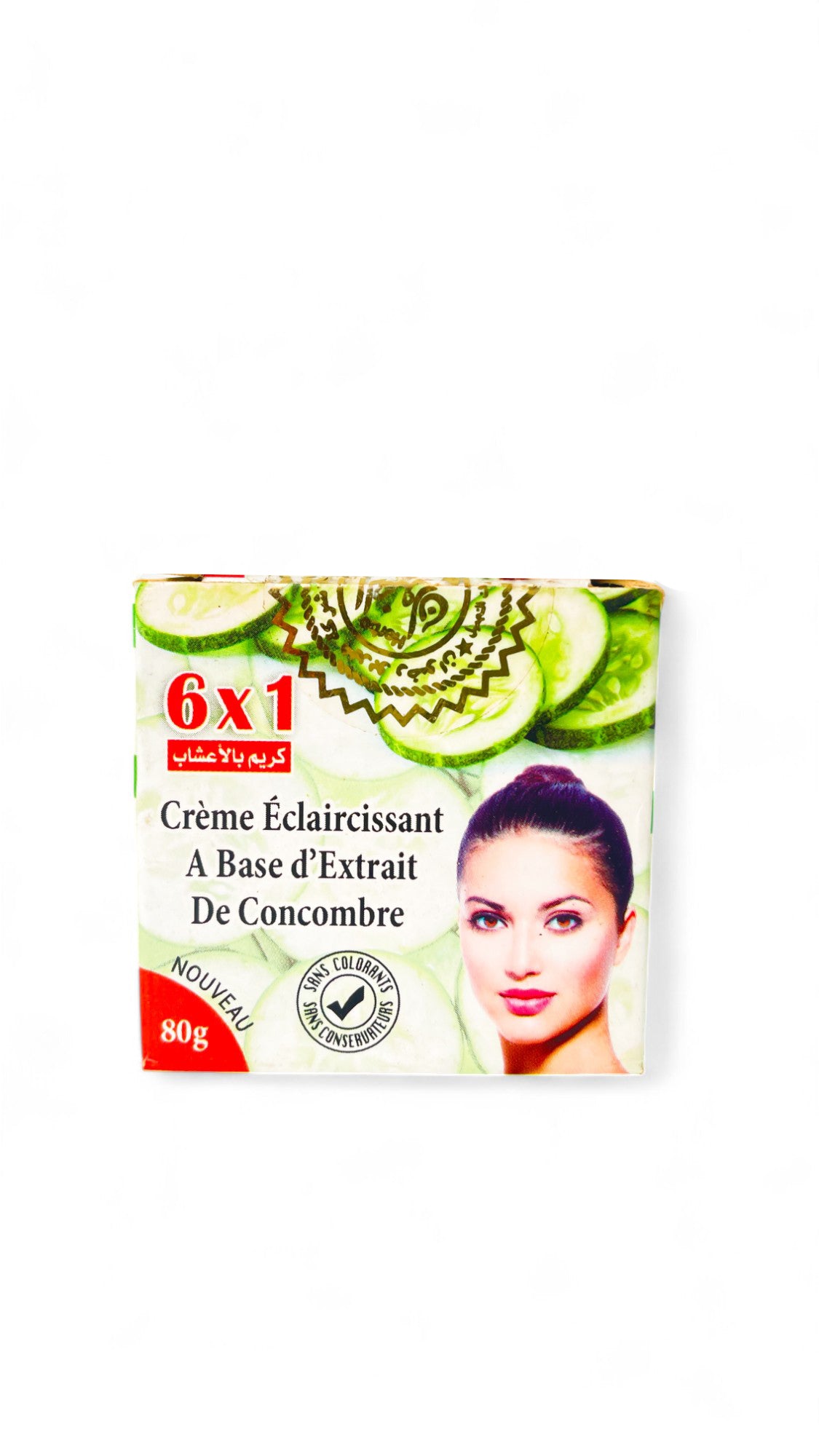 Crème Éclaircissant A Base d'Extrait De Concombre