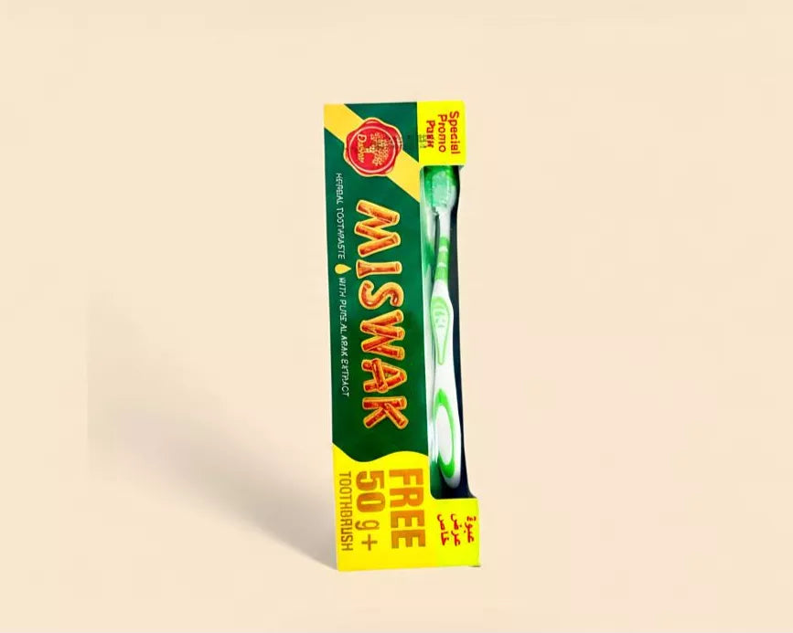 Dentifrice au Miswak Naturel, un soin bucco-dentaire