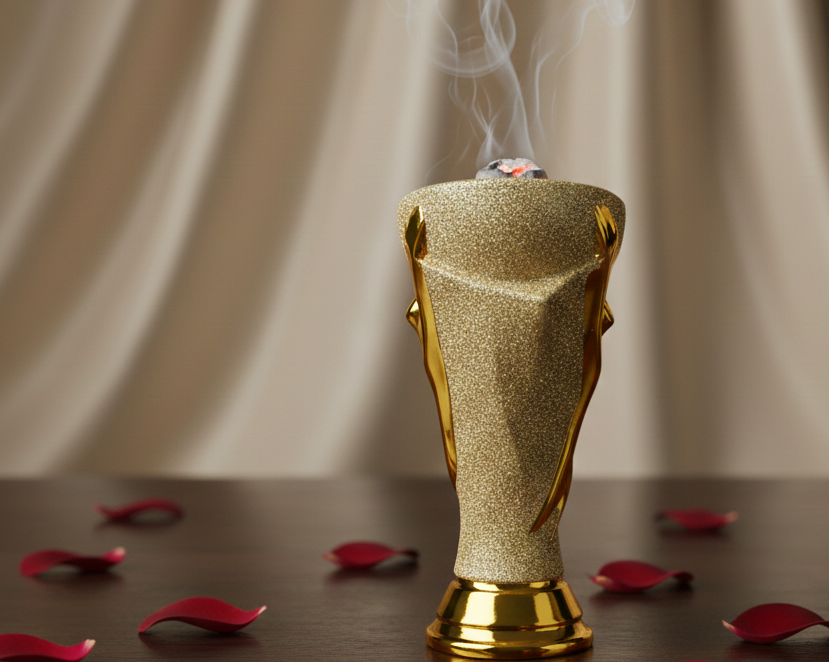 Encensoir doré luxe – Bakhour & décoration orientale