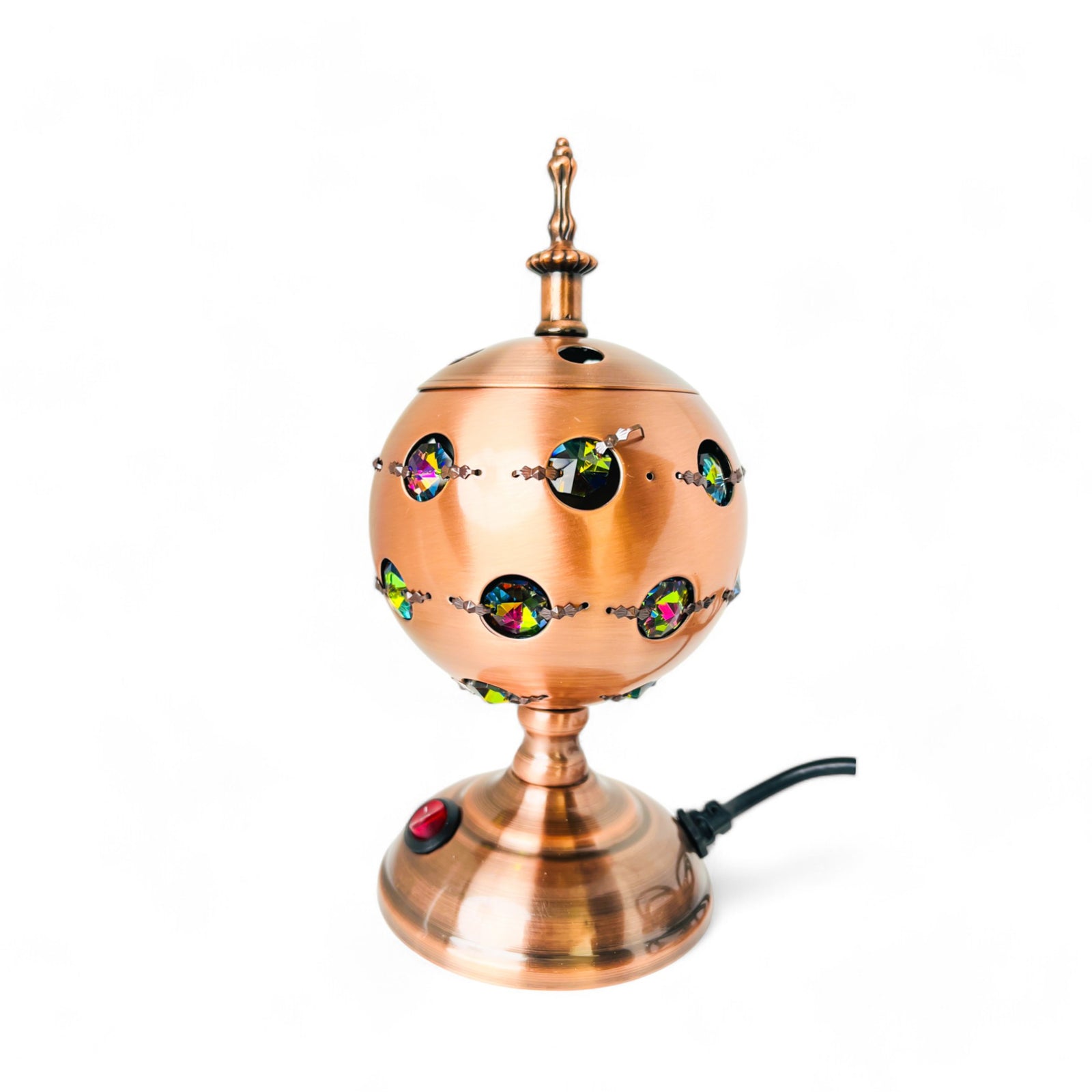 Encensoir Électrique Marron – Bakhour facile & élégant