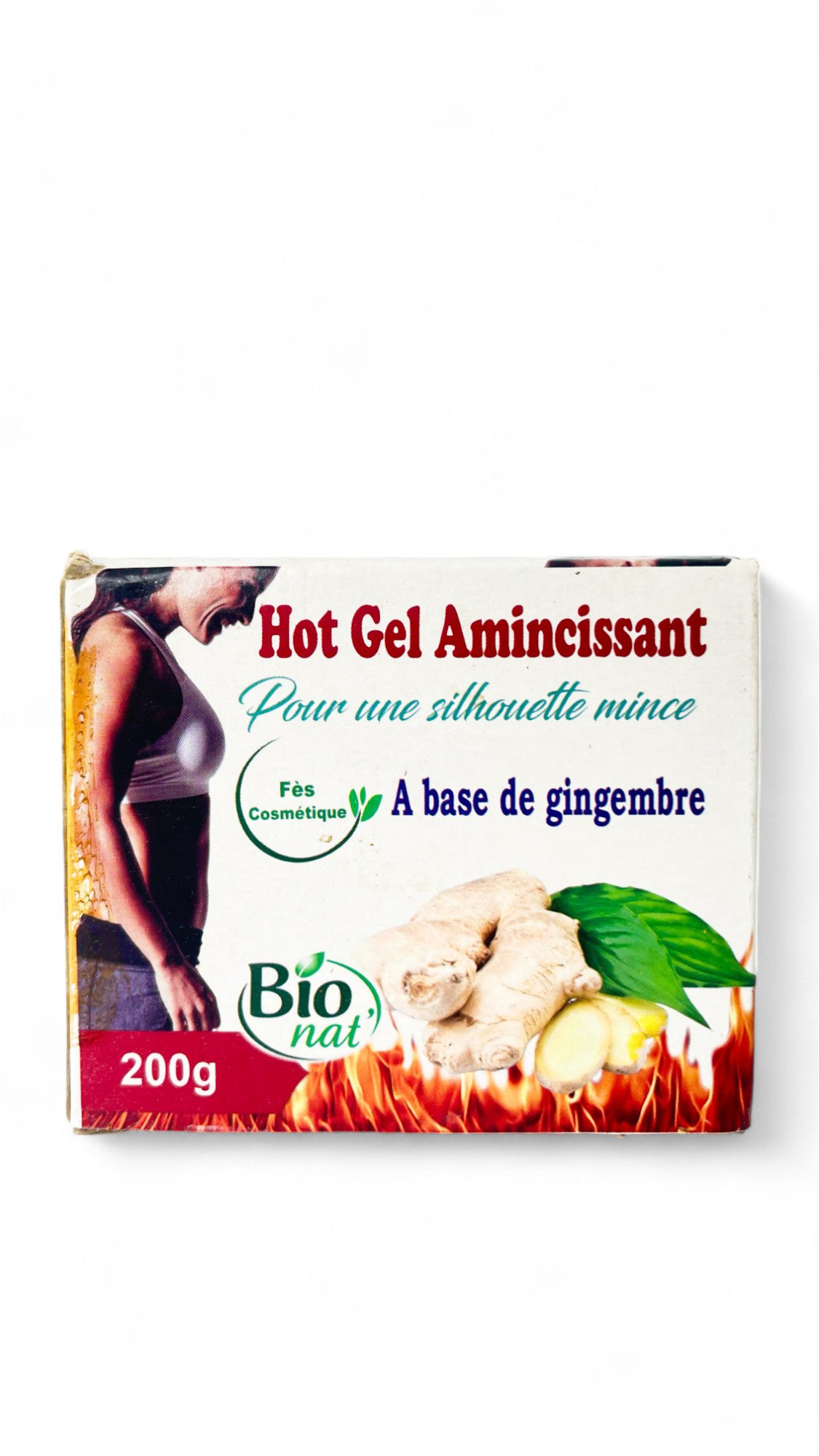 Gel naturel au gingembre – Soin corporel 100 mL