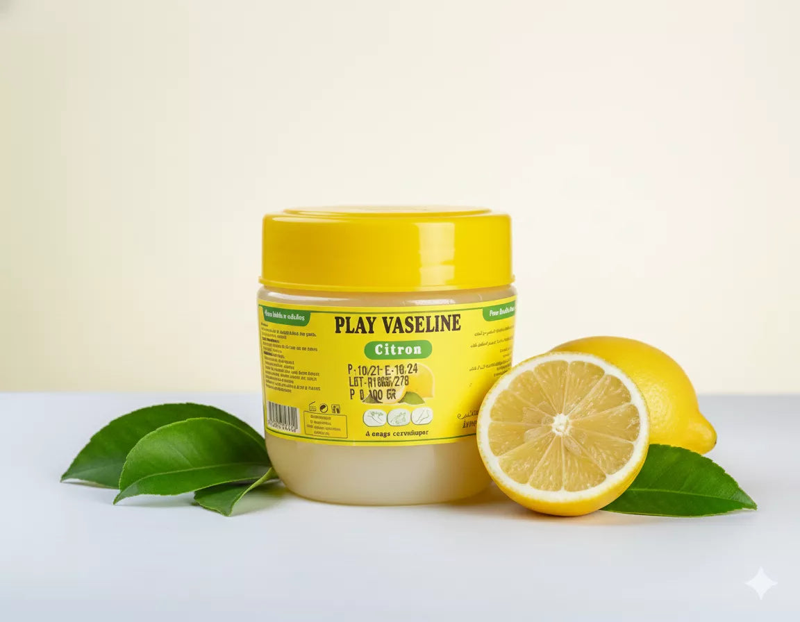 Vaseline Citron – gelée protectrice et hydratante avec huile essentielle naturelle