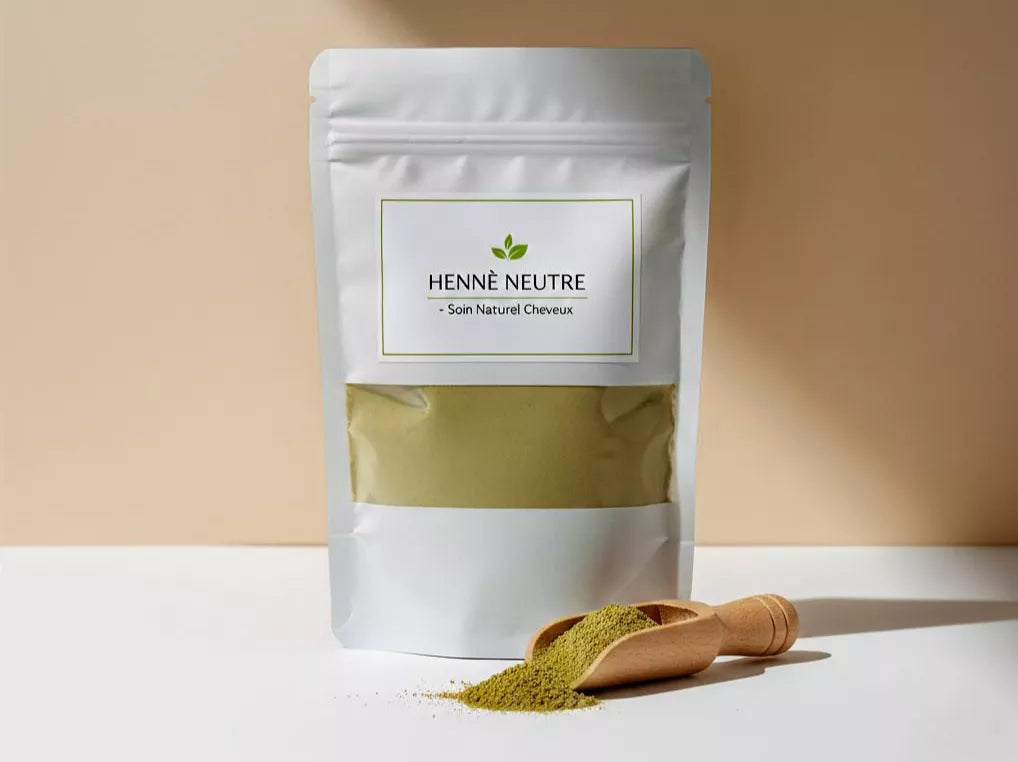 Henné Neutre Naturel – Soin fortifiant cheveux, purifiant peau et renforçateur d’ongles