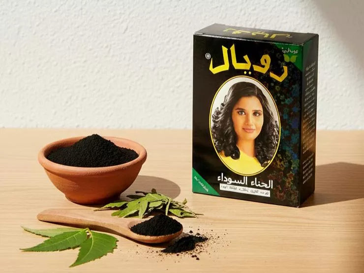 Henné Noir pour Cheveux  | Couleur Intense et Soin Naturel