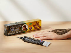 Lot De 10 Tubes De Henné Tatouage Rouge - Henné Naturel En Poudre, Temporaire, Multi-usage