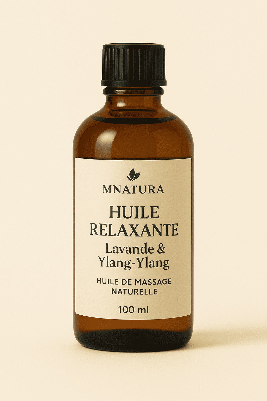 Huile relaxante naturelle à la lavande et ylang-ylang – détente et bien-être