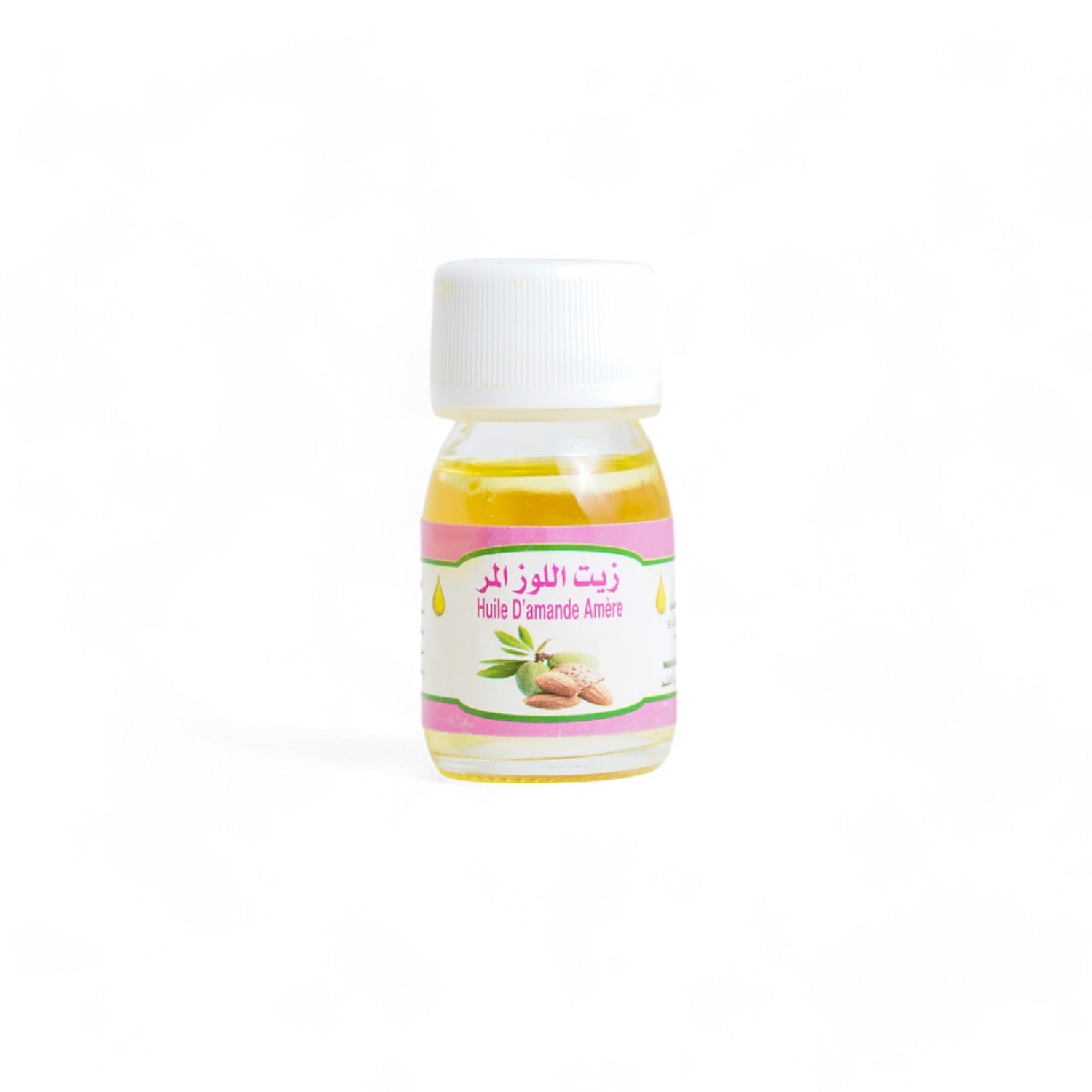 Huile d’Amande Amère 30 mL – Soin naturel peau & cheveux

