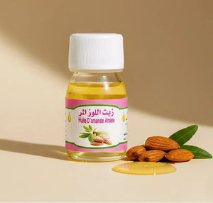 Huile d’Amande Amère 30 mL – Soin naturel peau & cheveux