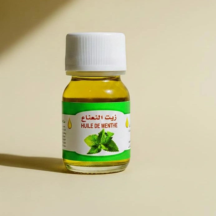 Huile de Menthe 100 % pure et naturelle Mnatura – flacon 30mL – soin rafraîchissant tonifiant pour peau et cheveux