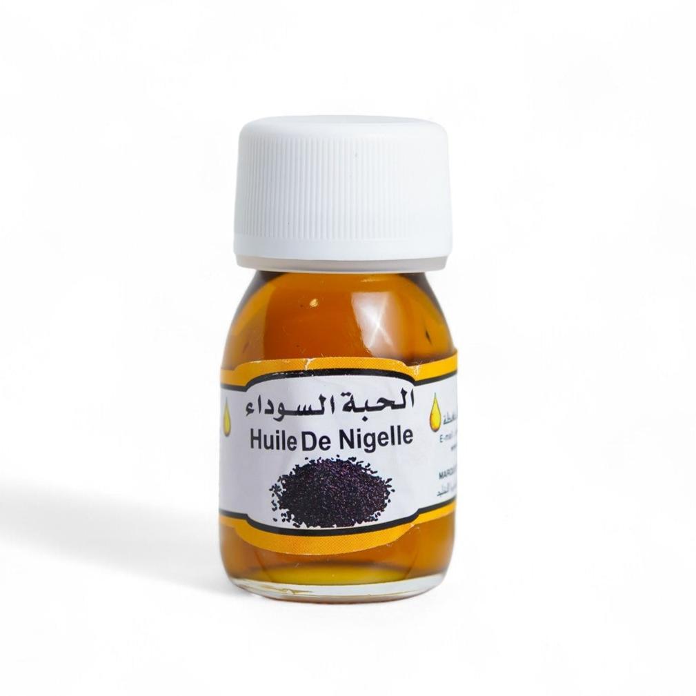 Huile de Nigelle 30 mL – Pure et Pressée à Froid | Usage Interne & Externe