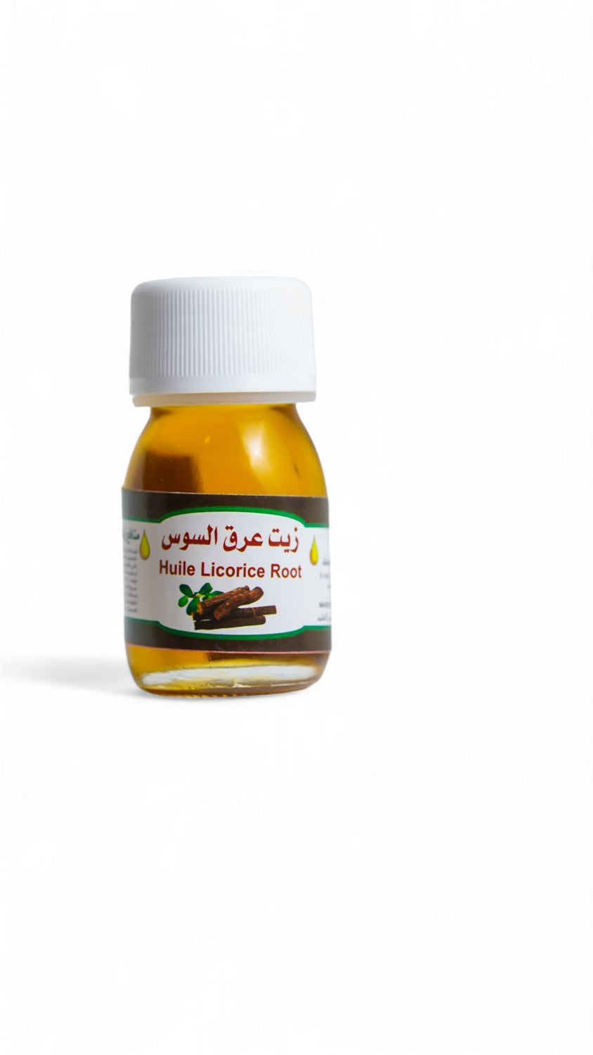Huile de Racine de Réglisse 30ml – Soin Peau & Bien-être
