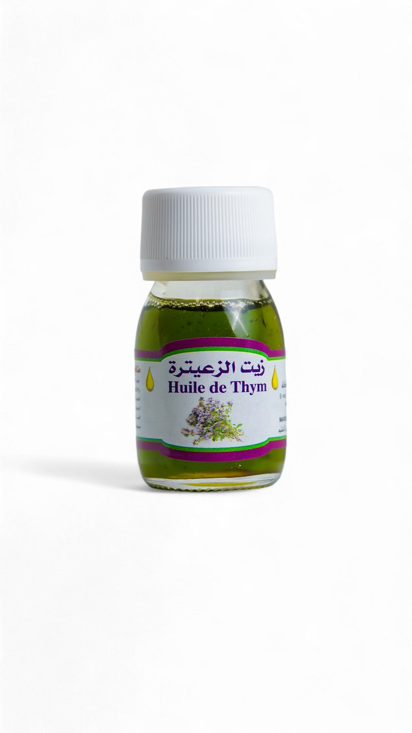 Huile de thym naturelle – زيت الزعتر الطبيعي – flacon 30 mL Mnatura