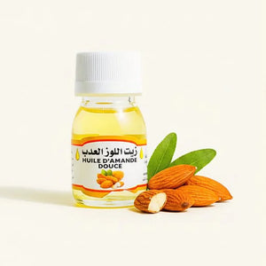 Huile d’Amande Douce 30 mL – Soin Naturel Peau & Cheveux