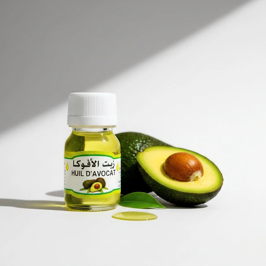 Huile d’avocat naturelle 30mL – soin anti-âge, vergetures et cheveux secs Mnatura