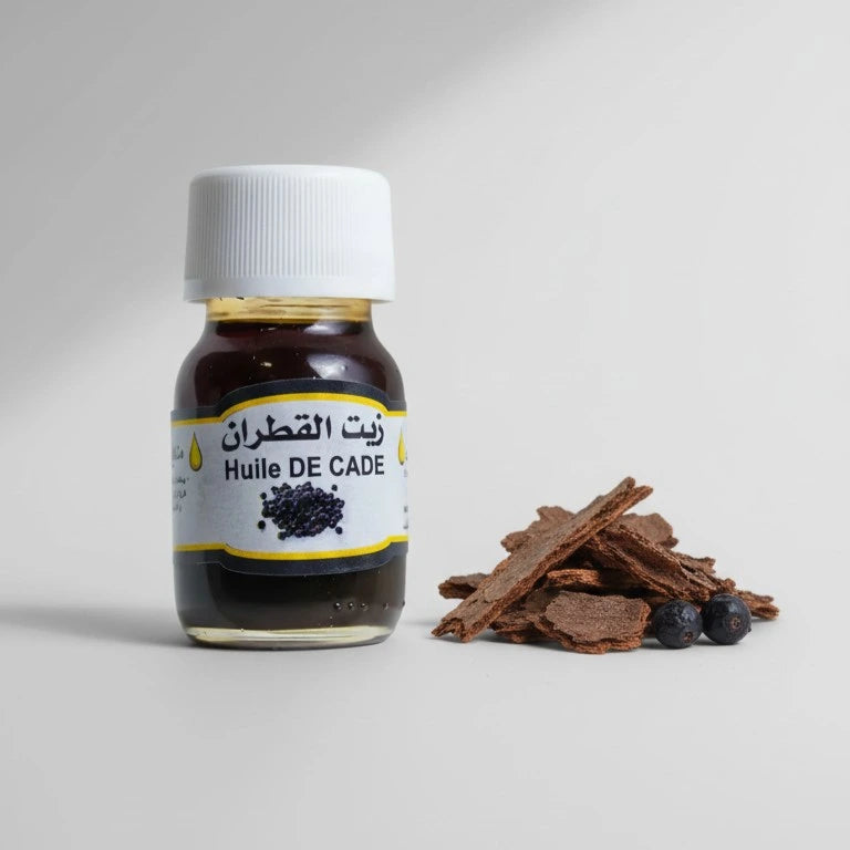 Huile de Cade 100 % Pure – Flacon 30 mL  Soin du cuir chevelu et de la peau (زيت القطران)