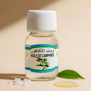 Huile de Camphre Naturelle 30ml – Fraîcheur et Vitalité