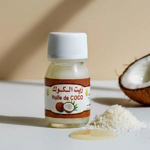 Huile de Coco Pure – Nutrition, Protection et Brillance pour Tous Types de Cheveux