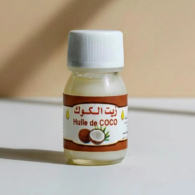 Huile de Coco Pure – Nutrition, Protection et Brillance pour Tous Types de Cheveux