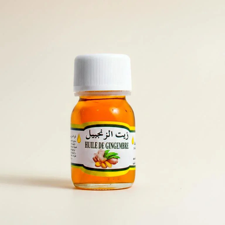 Huile de Gingembre 30 mL – Soin Capillaire & Massage Chauffant