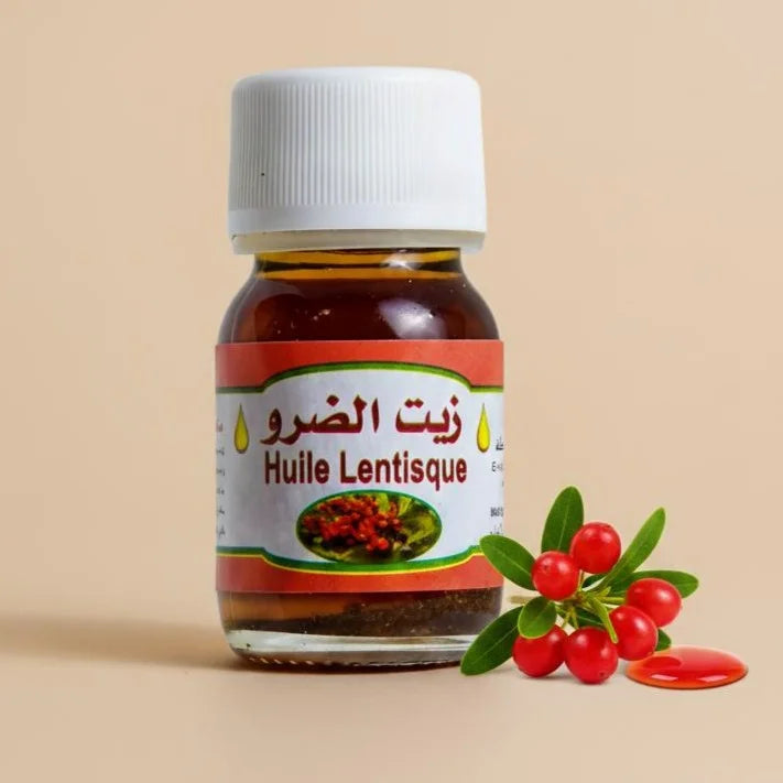Huile de Lentisque Pistachier 30 mL – Circulatoire & Réparatrice (زيت المصطكى)