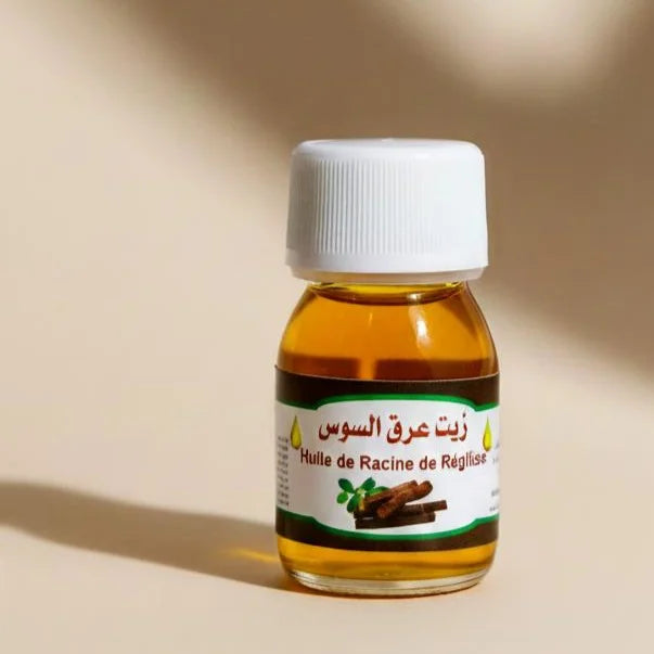 Huile de Racine de Réglisse 30ml – Soin Apaisant & Tradition Ancestrale