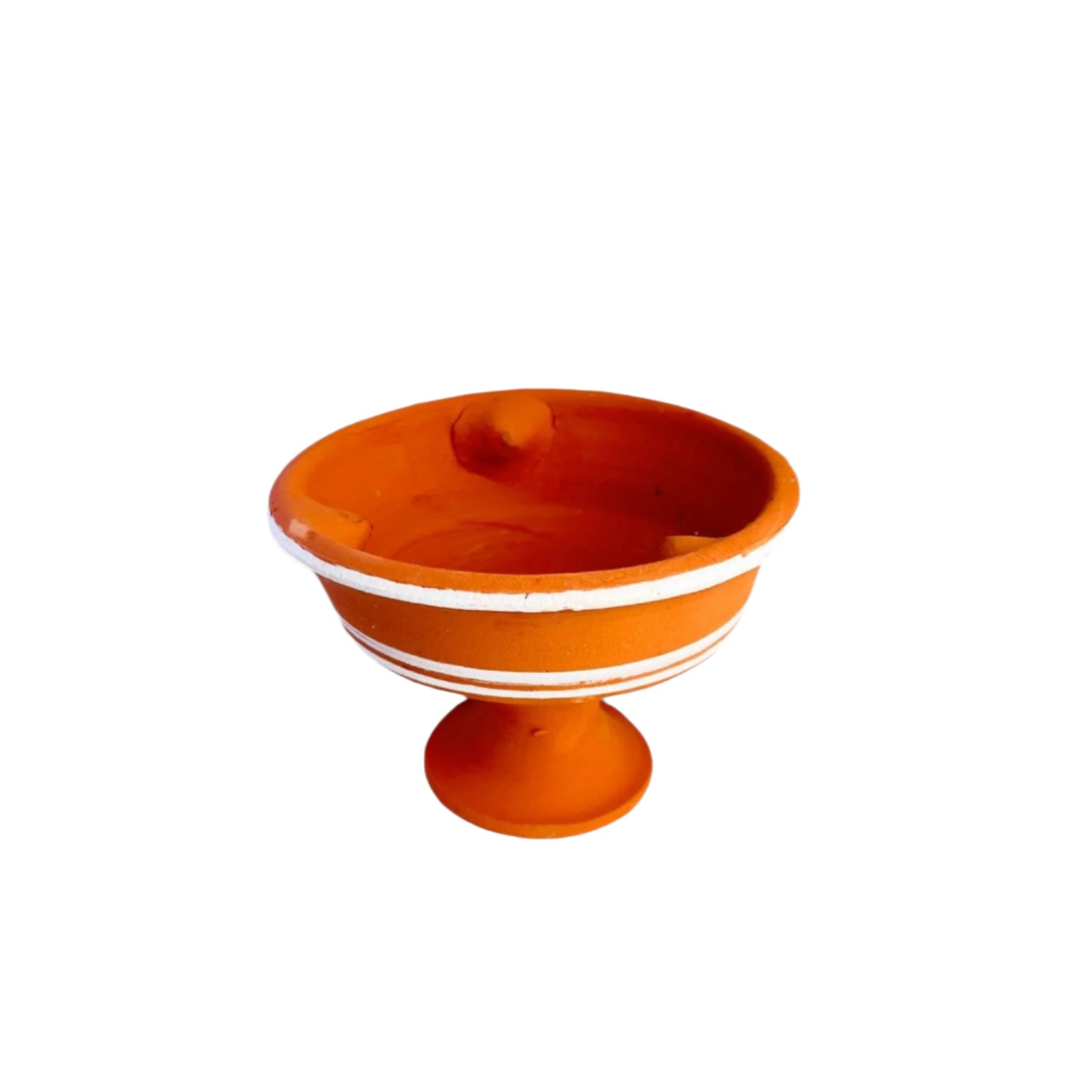 Petit encensoir en argile cuite