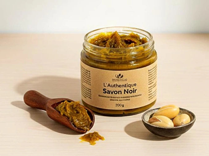 savon noir beldi marocain authentique exfoliant naturel