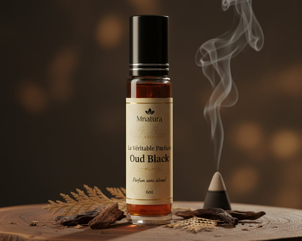 Le Véritable Parfum Oud Black – Sans Alcool | Essence de Oud Noble & Apaisante