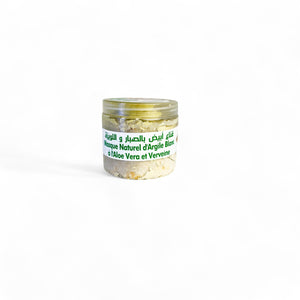 Masque Naturel d'Argile Blanc à l'Aloe Vera