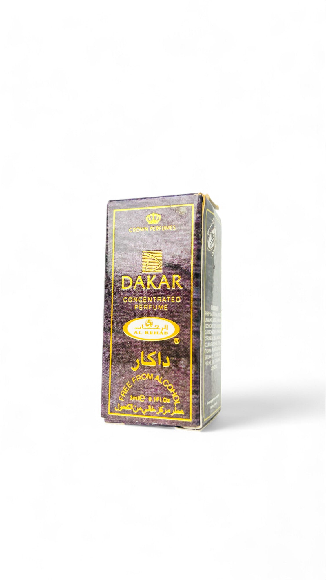 Parfum Dakar 3 mL – Fragrance orientale intense en roll-on

