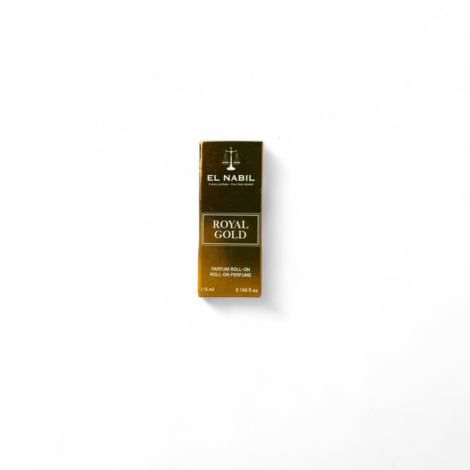 Parfum Royal Gold 3ML – El Nabil| Roll-on oriental boisé concentré