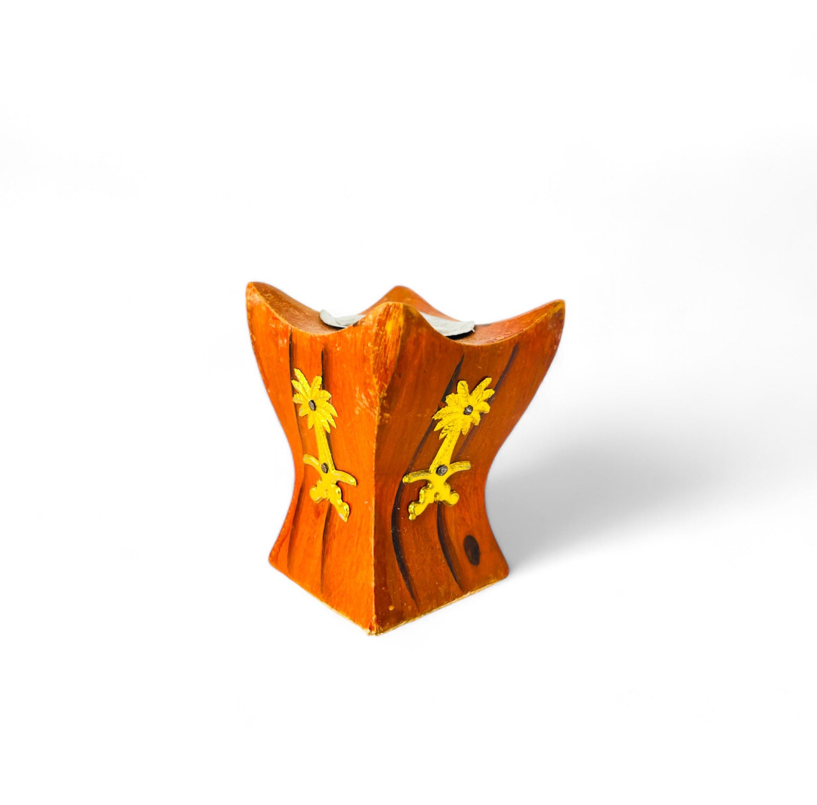 Petit encensoir en bois – Support à encens traditionnel