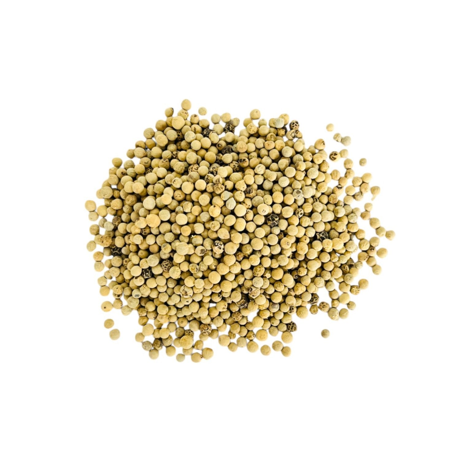 Poivre Blanc en grains et moulu – Épice naturelle raffinée Mnatura