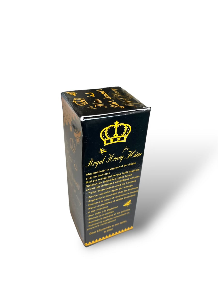 Pot de Miel Naturel avec Gelée Royale – Douceur Premium 125mL – Produit naturel tonifiant