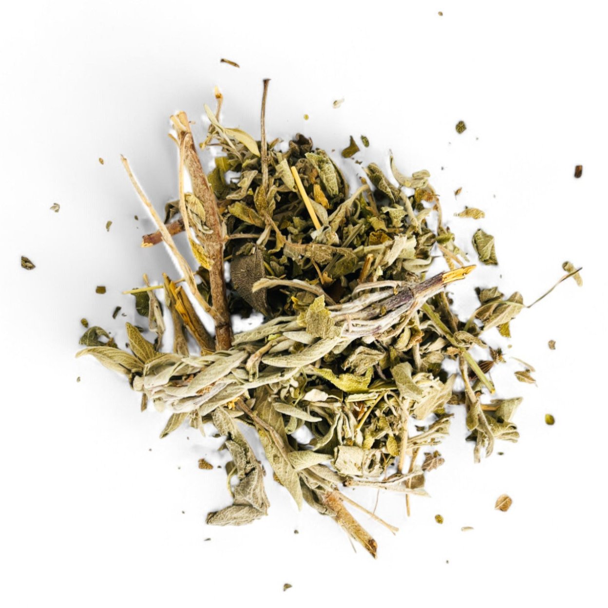 Feuilles de sauge séchées naturelles en vrac pour infusion et fumigation

