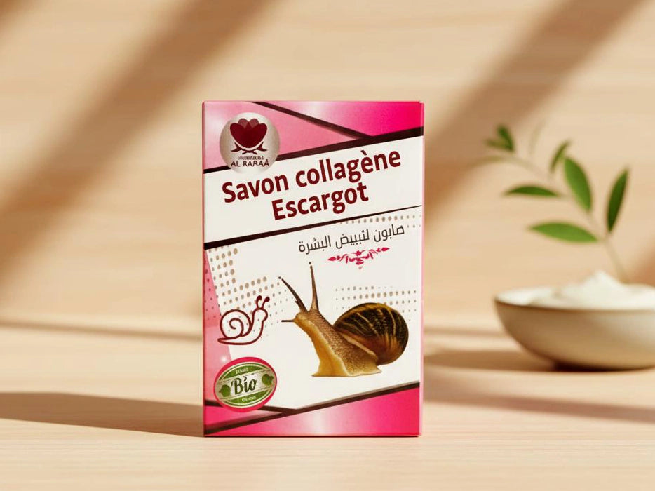 صابون الحلزون - إصلاح وتجديد طبيعي 90 جرام