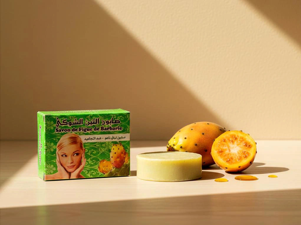 Savon Figue de Barbarie naturel anti-taches brunes et éclaircissant pour une peau lumineuse