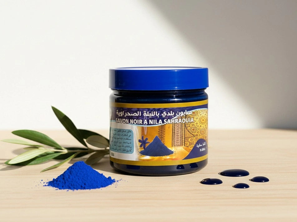 Savon Noir au Nila – Soin traditionnel exfoliant & sublimant
