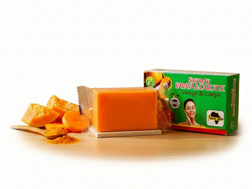 صابون البابايا والجزر