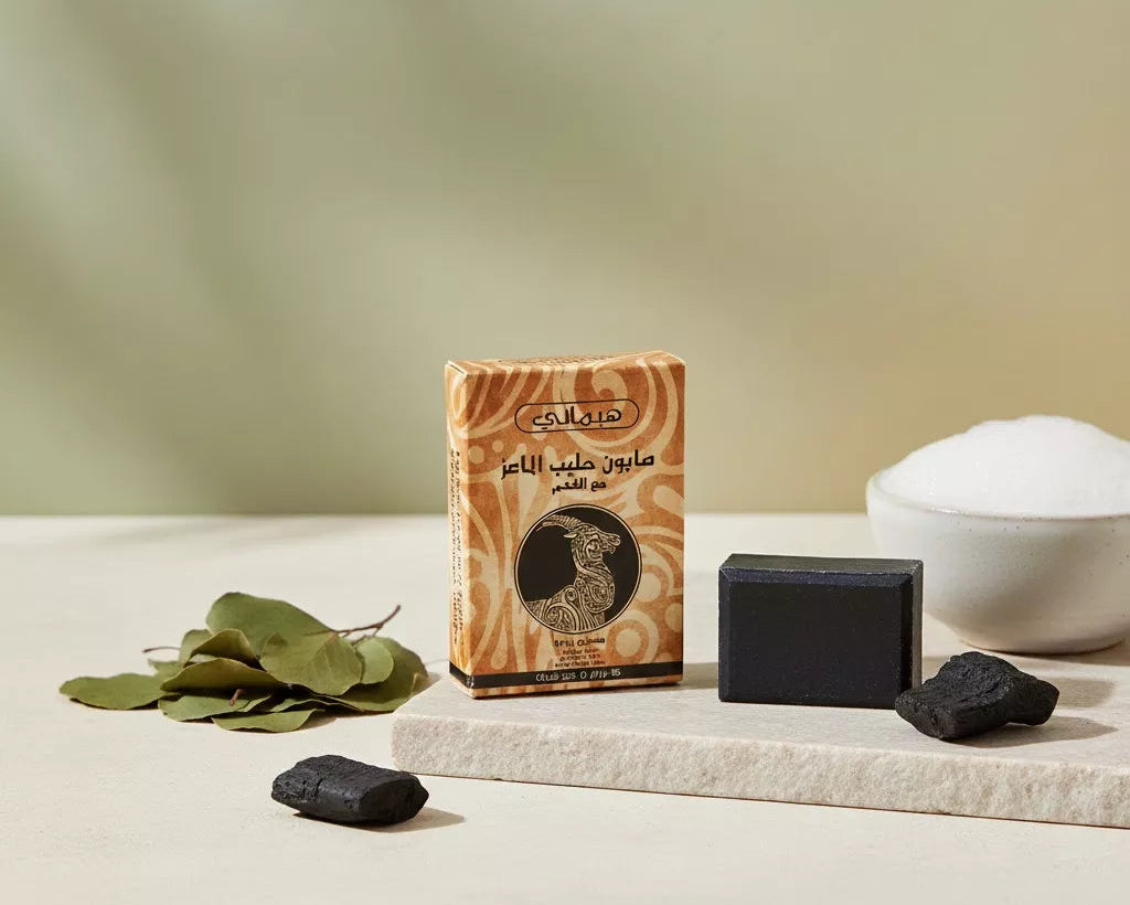 Savon Lait de Chèvre et Charbon