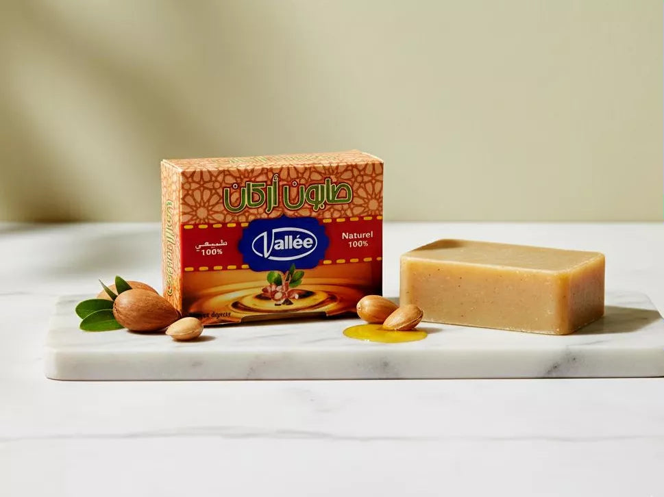 Savon à l’huile d’argan naturel – soin nourrissant pour peau douce et éclatante
